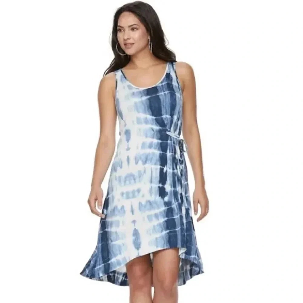 Juicy Couture Women’s Tie Dye Wrap Dress